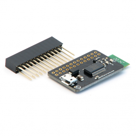 Bluetooth 4.0 Console Adapter for Raspberry Pi with Pass-through-header