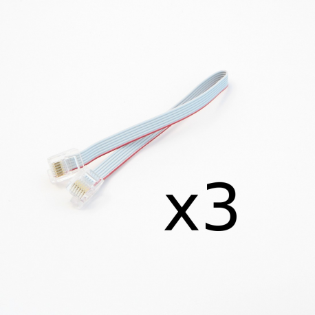 Flexi-Cables for NXT/EV3 (35 cm x 3)