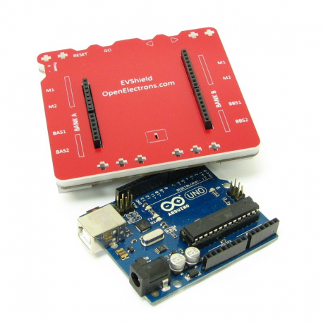 EVShield supports all ev3 sensors and motors