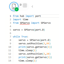 3 Channel Servo Controller for Spike Prime